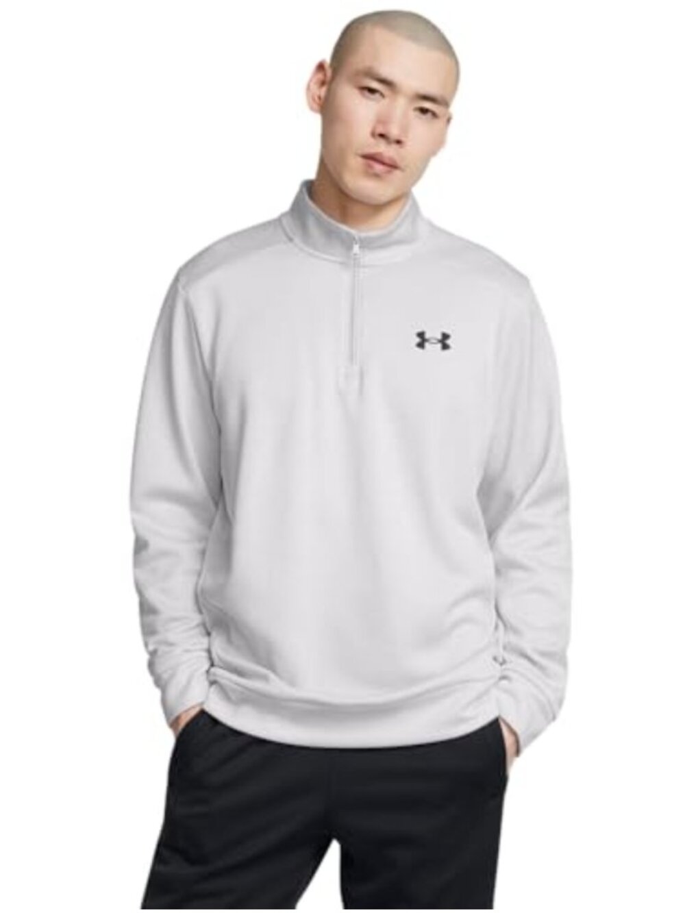 Under Armour Fleece Twist Quarter Zip Hooded Sweatshirt